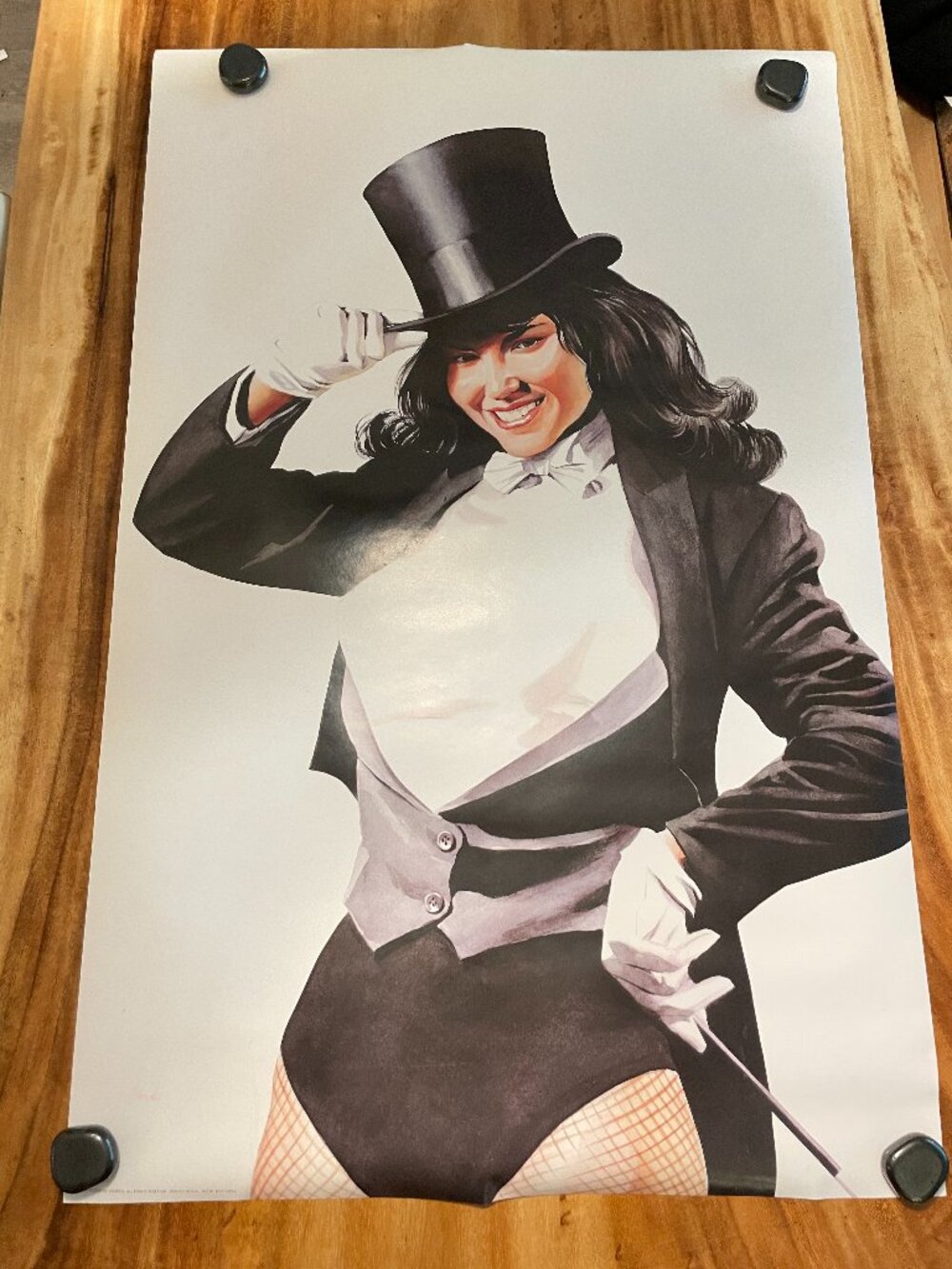 Alex Ross Zatanna Poster DC Comics 2000